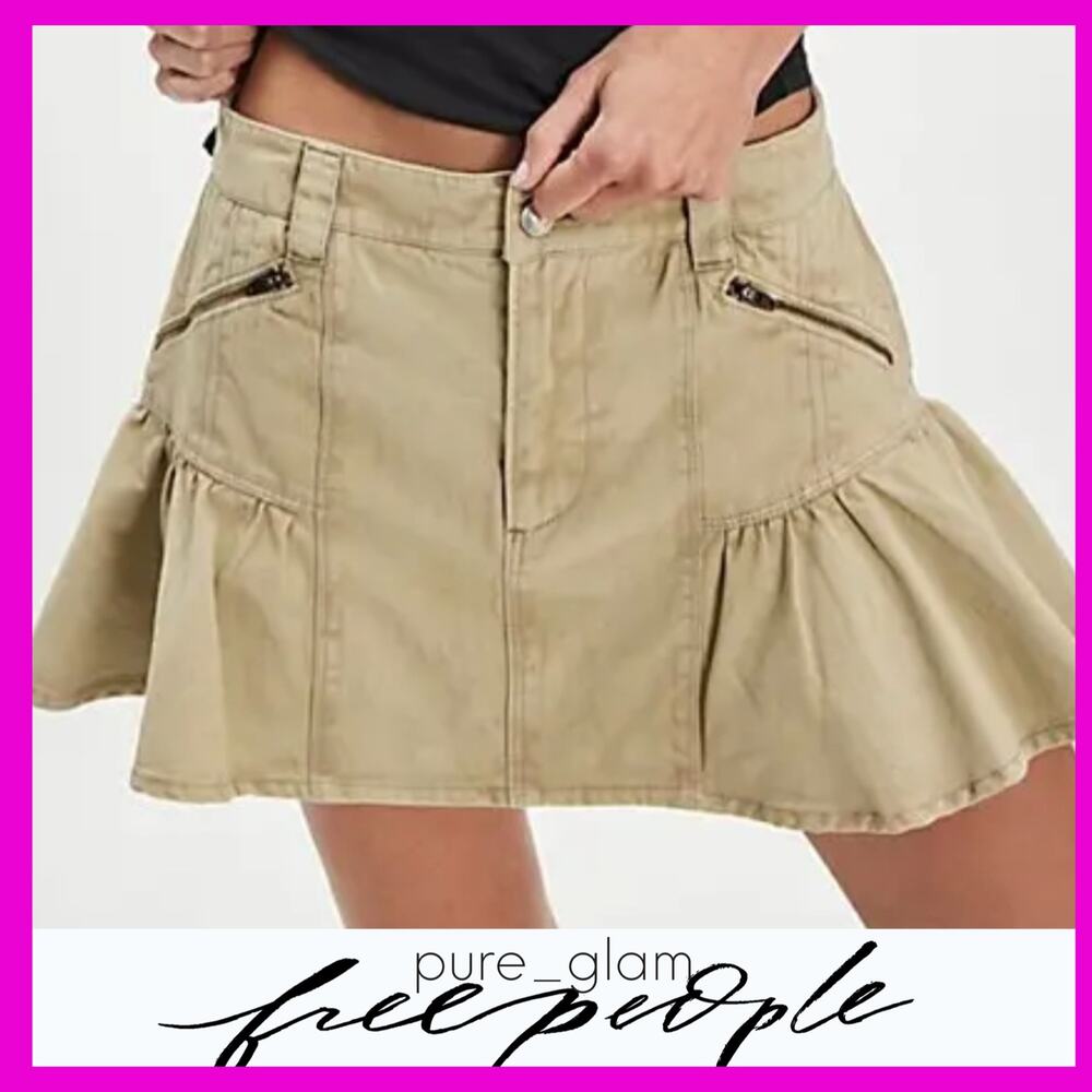 Free People mini skirt